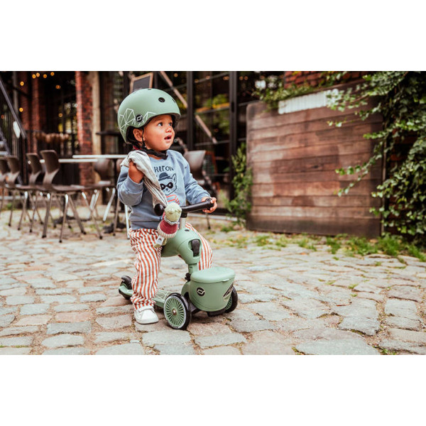 Scoot and ride trotinet Highwaykick 1, Green lines