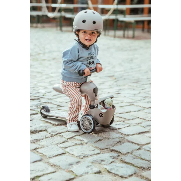 Scoot and ride trotinet Highwaykick 1, Brown lines