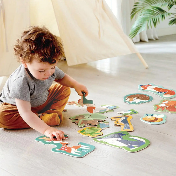 Hape kartonske puzle divlje životinje