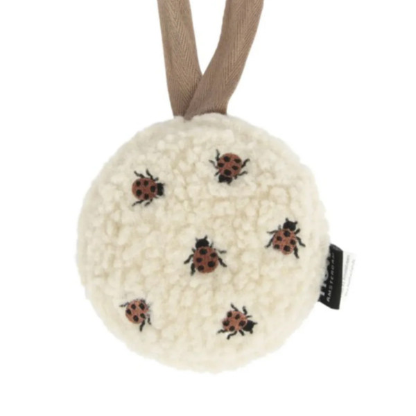 Flow Amsterdam igračka za uspavljivanje Ladybug, 11x11x11cm