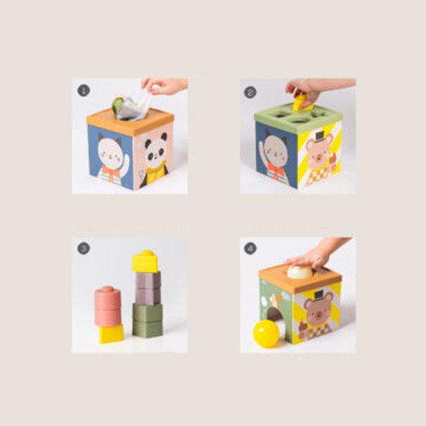 Taf Toys kocka sorter oblika