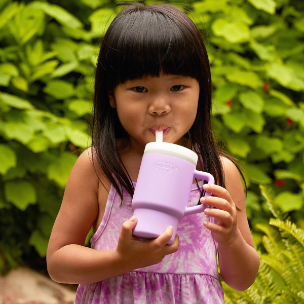 Infantino silikonska čaša 3m+,266ml