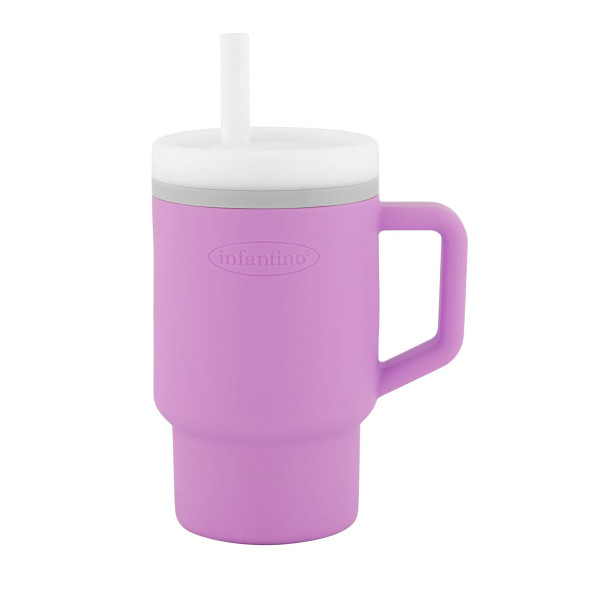 Infantino silikonska čaša 3m+,266ml