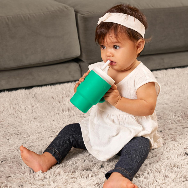 Infantino silikonska čaša 3m+,266ml