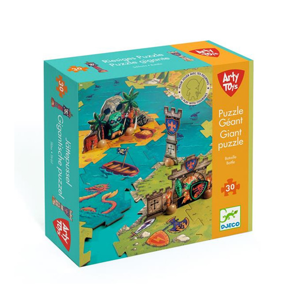 Djeco slagalica 3d pirati