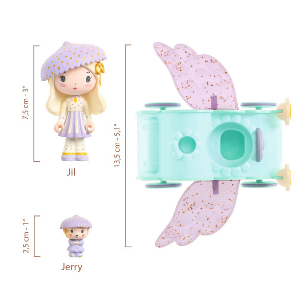 Djeco igračka devojčica i auto4+