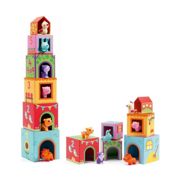 Djeco igračka kocke za slaganje 1.5+