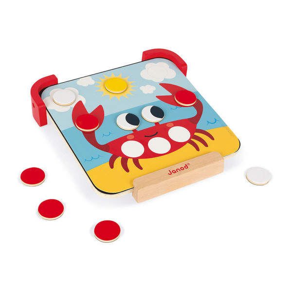 Janod magnetni cipovi-učim boje