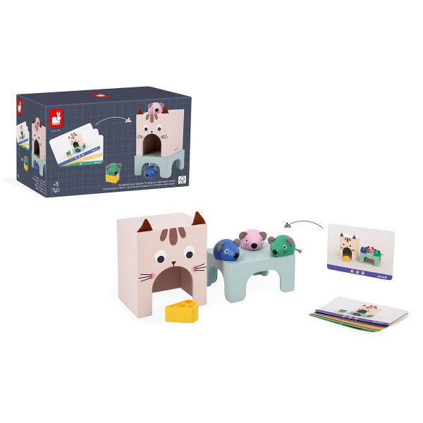 Janod igra orjentacije, mačkei miša