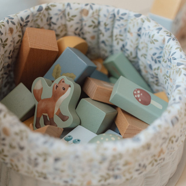 Little Dutch drvene kocke Forest Friends