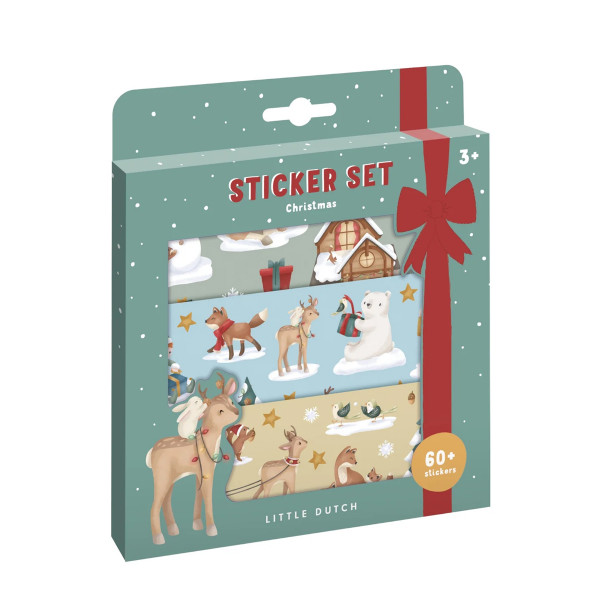 Little Dutch novogodišnji stikeri za prozor