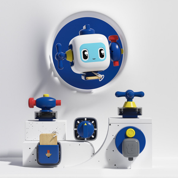 Top Bright aktivna kocka robotić 18m+