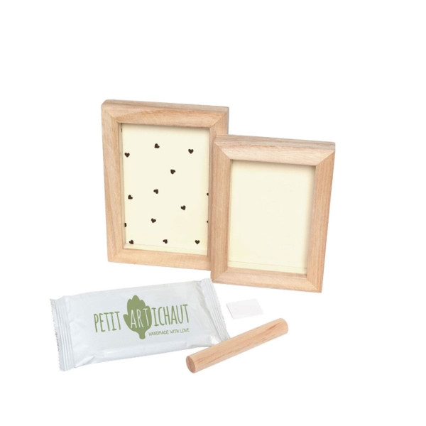 Petit Artichaut dupli ram sa otiskom Pretty Hearts