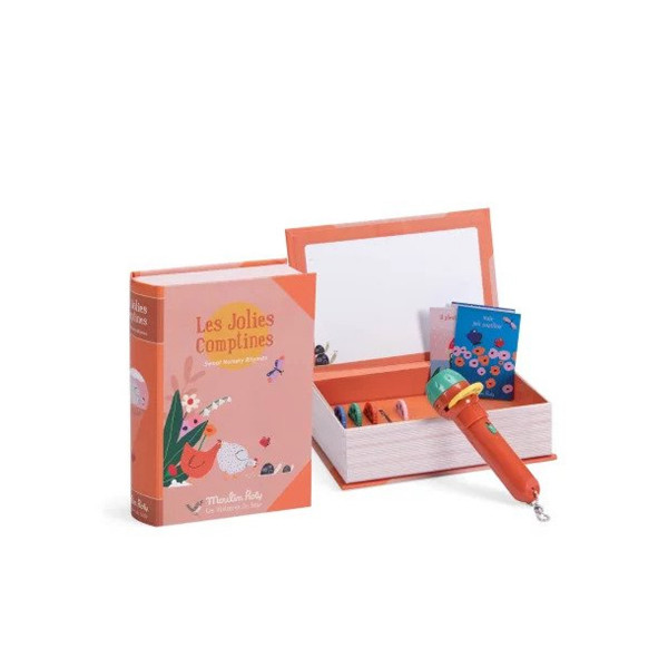 Moulin Roty mini projektor decije pesme