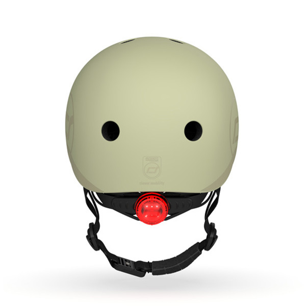 Scoot and Ride kaciga Olive, S-M