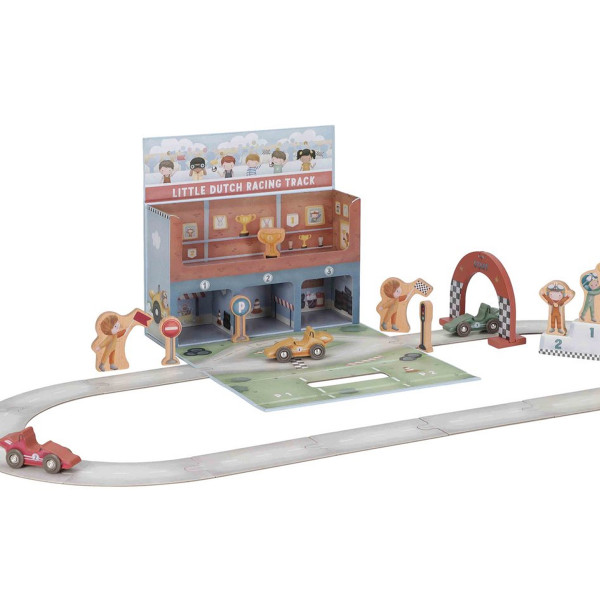 Little Dutch drvena staza za automobile
