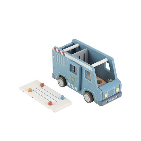 Little Dutch drveni policijskiauto, 23,5x13,5x10,2
