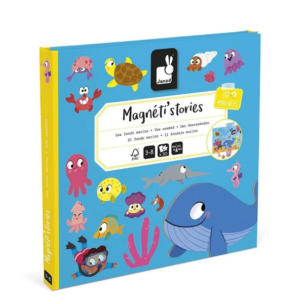 Janod magična knjiga priče morskih talasa