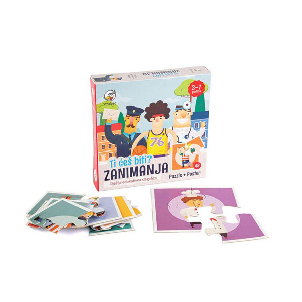 Vrabac Astra slagalica Ti ćesbiti zanimanja