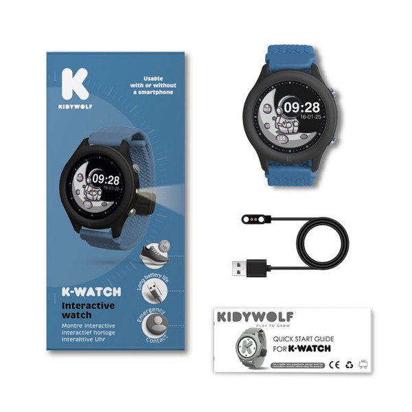 KidyWolf K-watch – Interaktivni sat