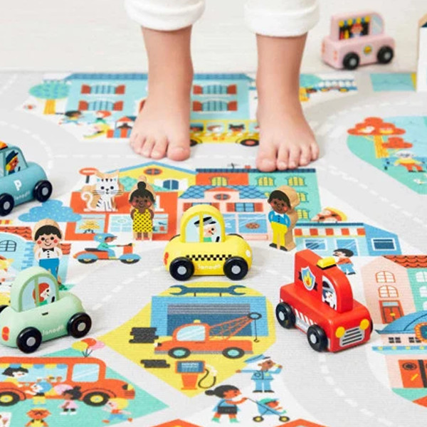 Janod taxi auto, 7x4.5x55cm