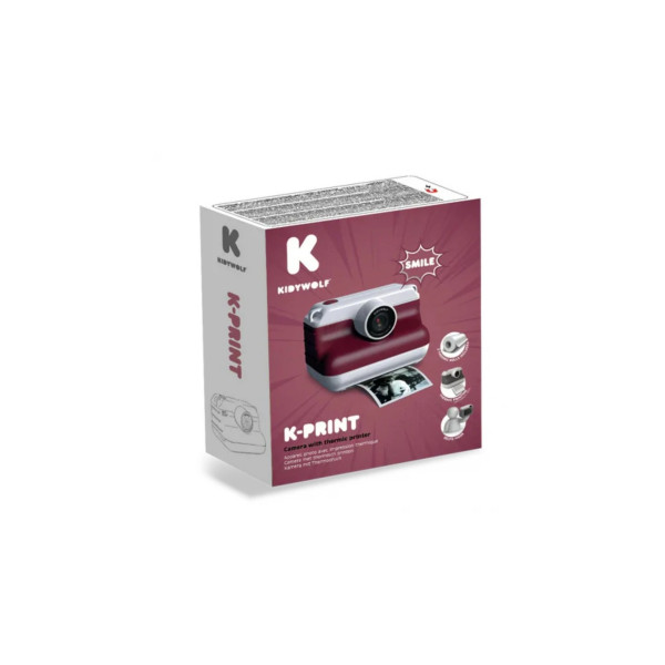 KidyWolf kamera sa štampanjem slika Red