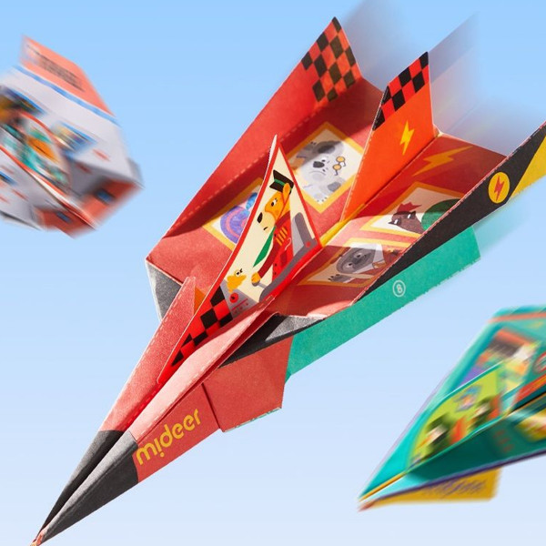 Mideer papirni origami avion