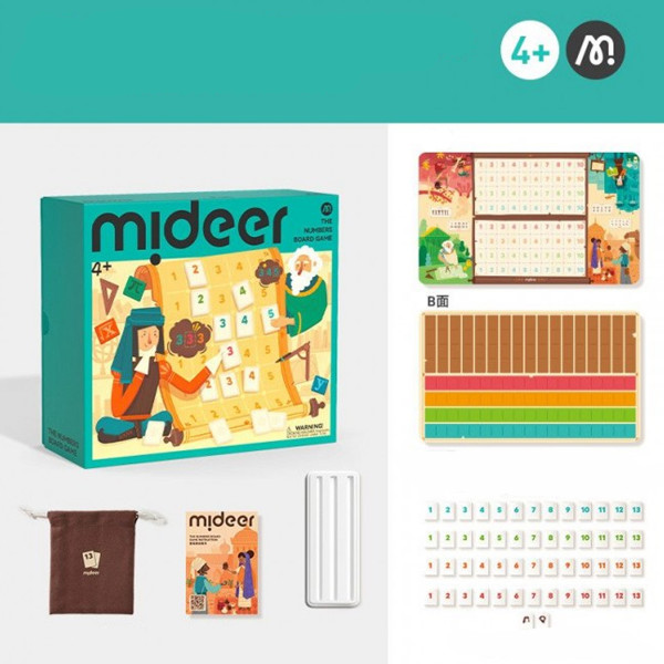 Mideer društvena igra brojevi