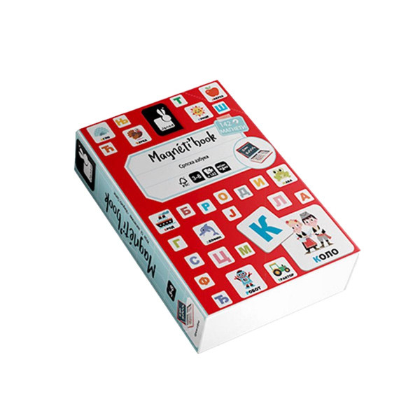 Janod magnetna knjiga sa slovima Azbuka