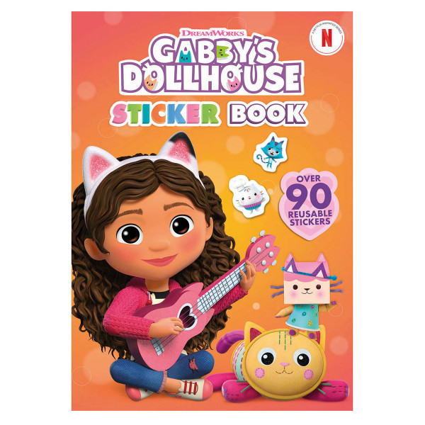 Commodore Gabby's Dollhouse -sstiker book