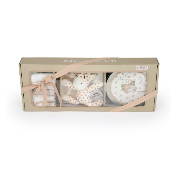 Jungle set prvi otisak bež žirafa