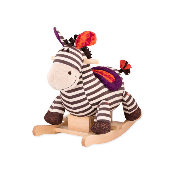 B toys plišana klackalica Zebra