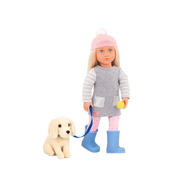 Our Generation lutka Meagan 45cm sa kucom i aksesoarom