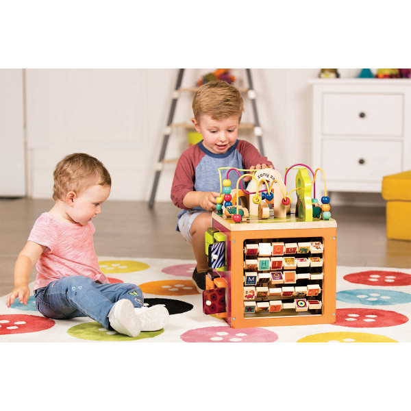 B toys drvena edukativna kocka