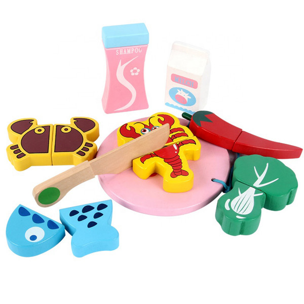 Jungle drvena kolica za kupovinu