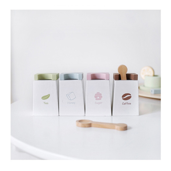 Jungle drvena igračka set za čaj