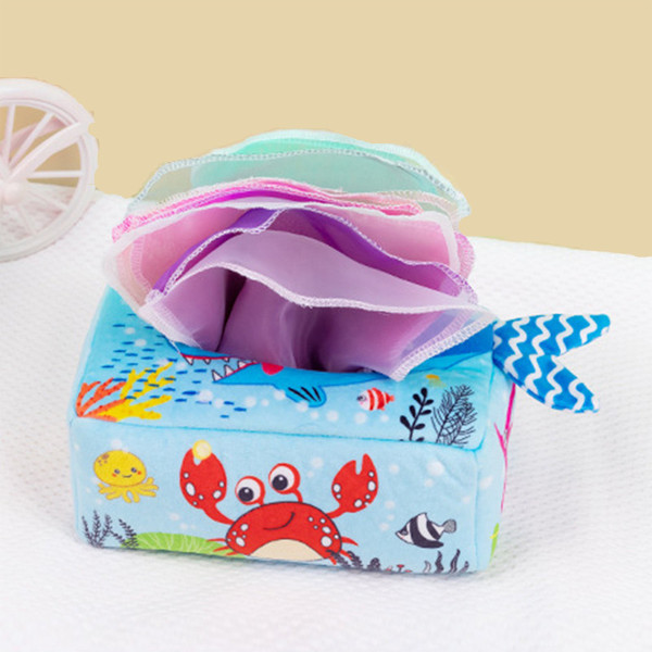 Jungle bebi igračka/kutija za vlažne maramice