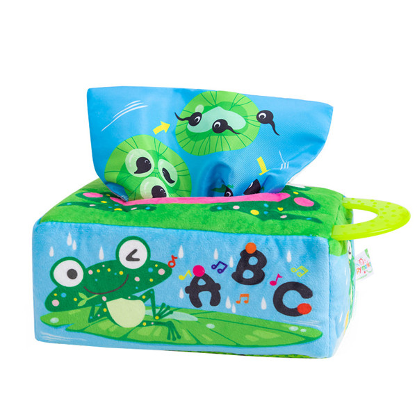 Jungle bebi igračka/kutija za vlažne maramice