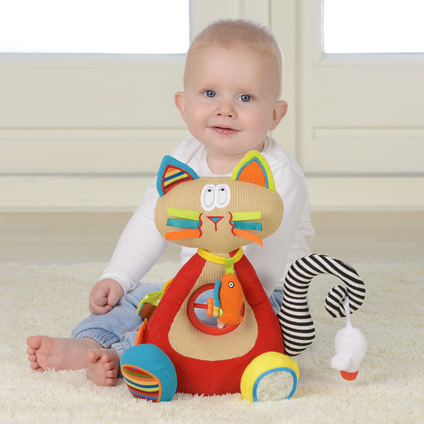 Dolce edukativna igračka - Sijamska maca 28cm