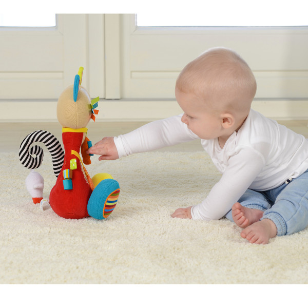 Dolce edukativna igračka - Sijamska maca 28cm