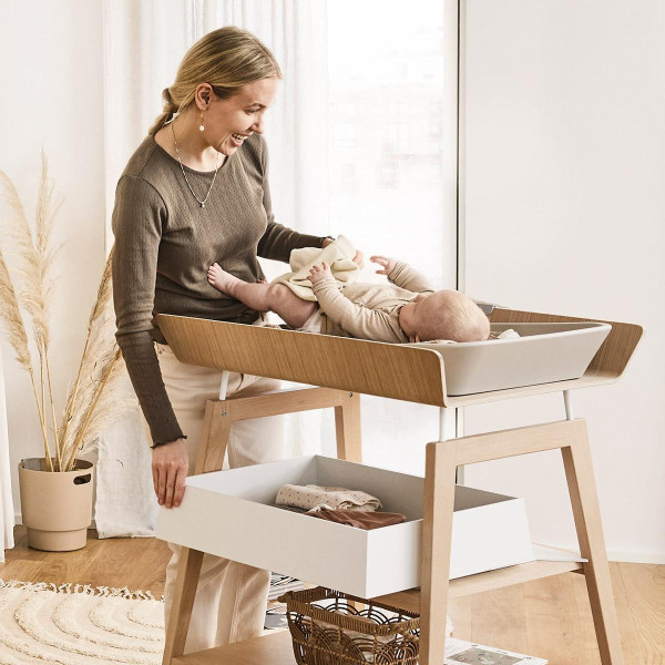 Leander fioaka za pult Linea,12x55x46.5cm, White