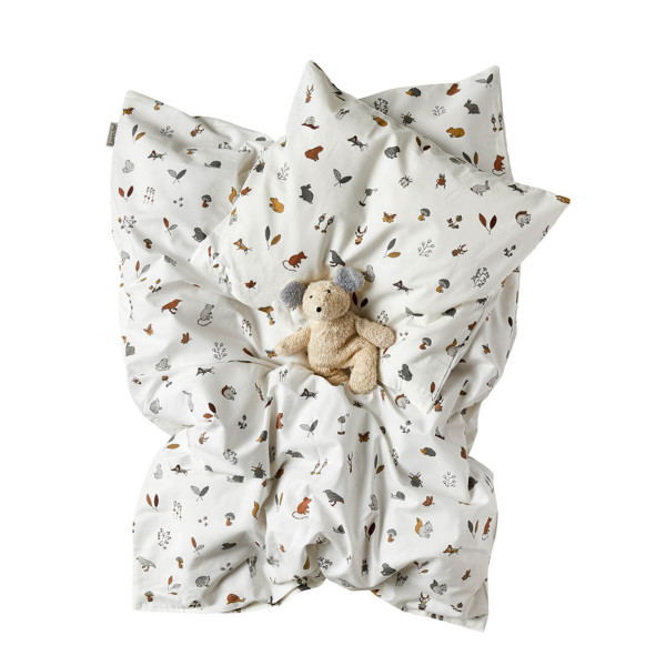 Leander posteljina 70x100cm, Forest Cappuccino