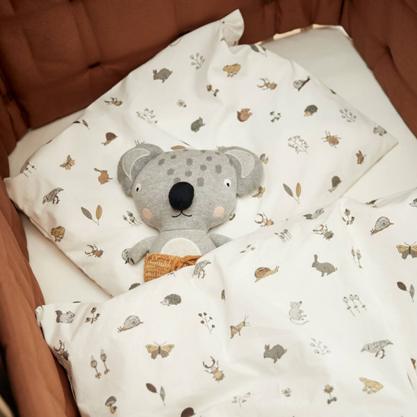 Leander posteljina 70x100cm, Forest Cappuccino