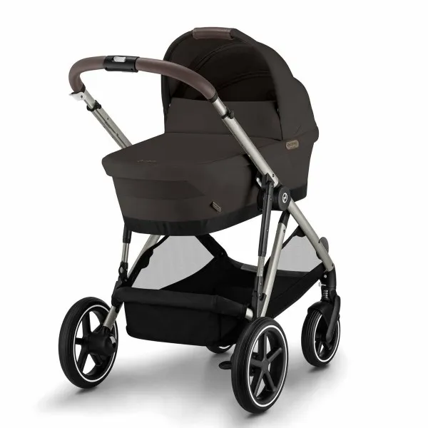 Cybex kolica e-Gazelle S, Taupe Frame/Chocolate Brown
