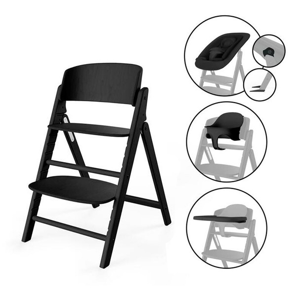 Cybex hranilica Click & Fold 4/1, Stunning Black