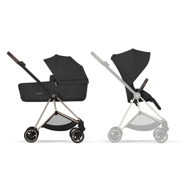 Cybex Mios 5 duo sistem, Rosegold Sepia Black