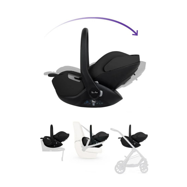 Silver Cross auto sedšte Glide plus 360, 40-87cm