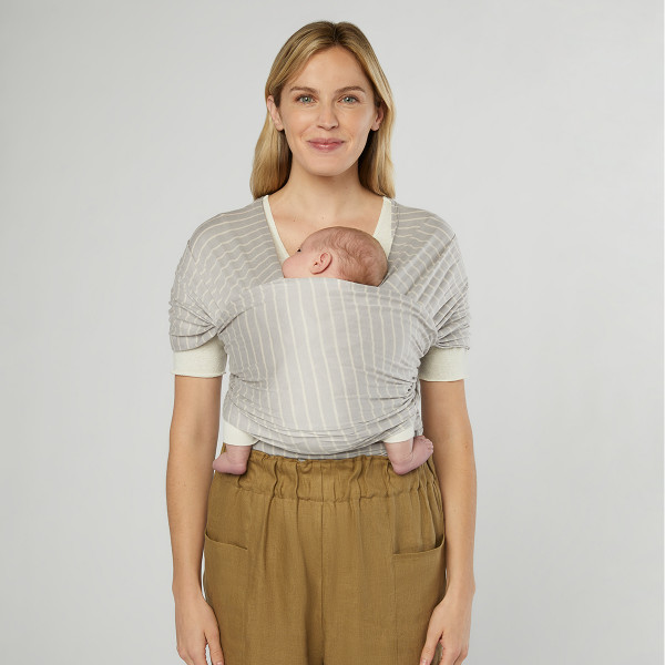 Ergobaby marama za nošenje bebe Aura Grey Stripes