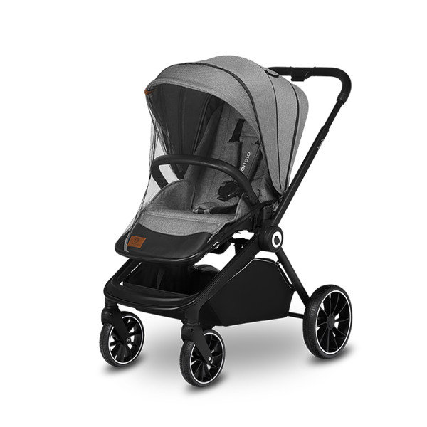 Lionelo kolica Mika 3/1, Grey, Grey Stone