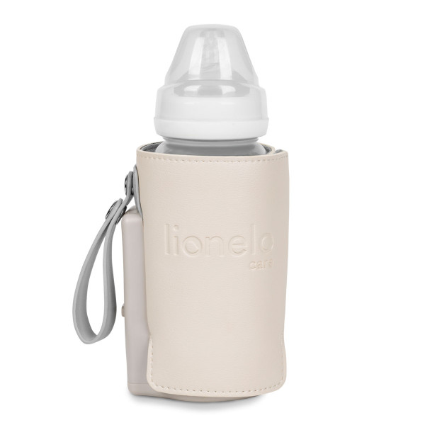 Lionelo prenosni grejač za flašice, Beige Sand